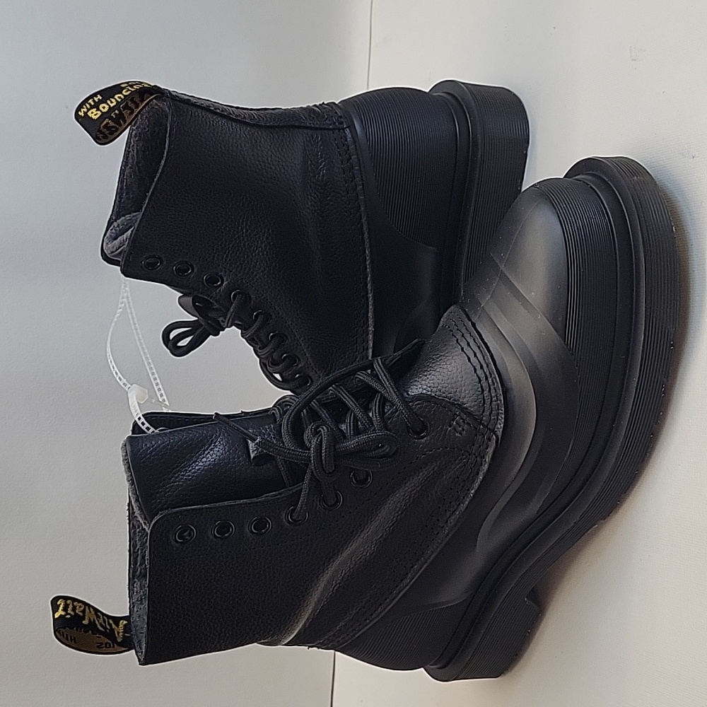NWOB Dr.Martens 1460 Fleece Lined Sub Boots Water-resistant Black US M6 L7 UK 5 - Picture 17 of 17
